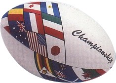 flag rugby balls